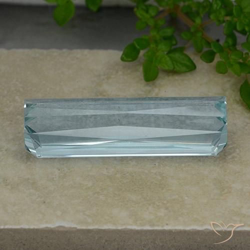 Acquamarina Azzurro acqua chiaro naturale da 23.57 ct, Ottagonale / Taglio smeraldo, VVS
