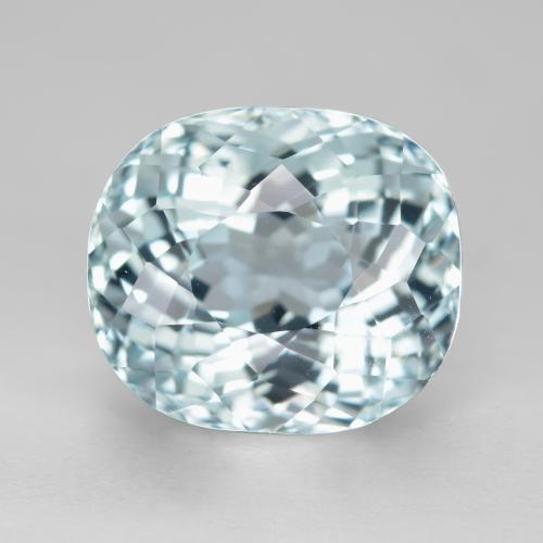 Acquamarina naturale blu da 6,63 ct, taglio ovale, VVS