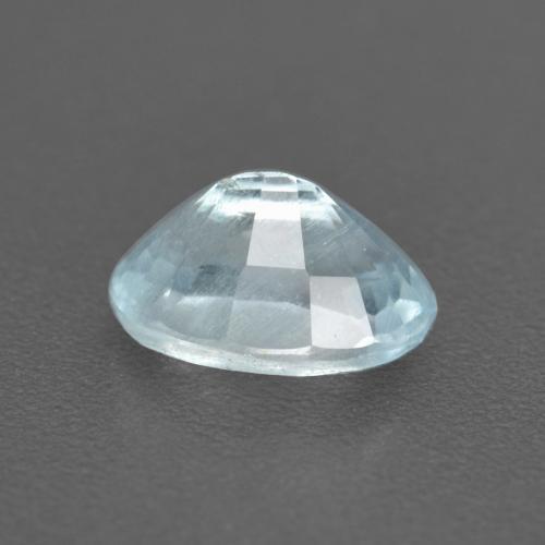 Acquamarina Azzurro naturale da 0.48 ct, Taglio ovale, VS