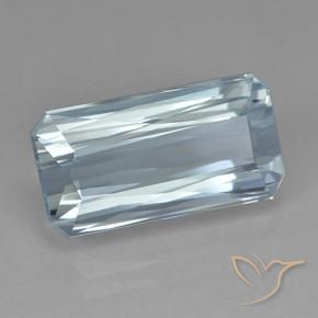 Acquamarina Azzurro naturale da 10.05 ct, Ottagonale / Taglio smeraldo, VVS