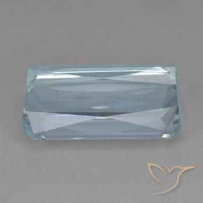 Acquamarina Azzurro naturale da 10.05 ct, Ottagonale / Taglio smeraldo, VVS