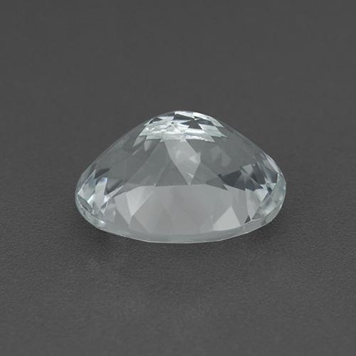 Acquamarina Celeste naturale da 2.83 ct, Taglio ovale, VVS
