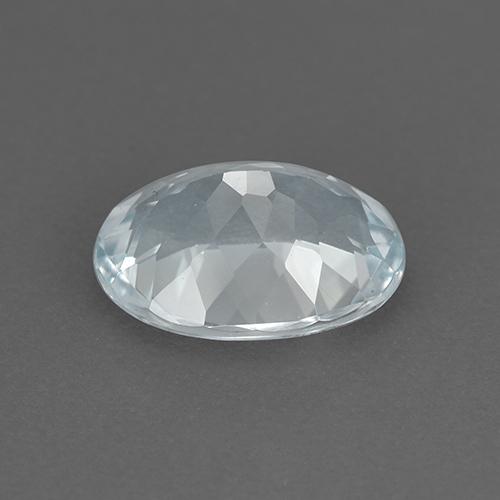 Acquamarina Azzurro naturale da 1.93 ct, Taglio ovale, VVS-VS