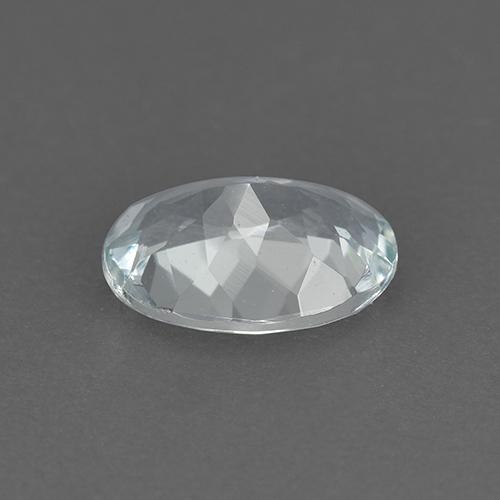Acquamarina Azzurro naturale da 0.99 ct, Taglio ovale, VVS-VS