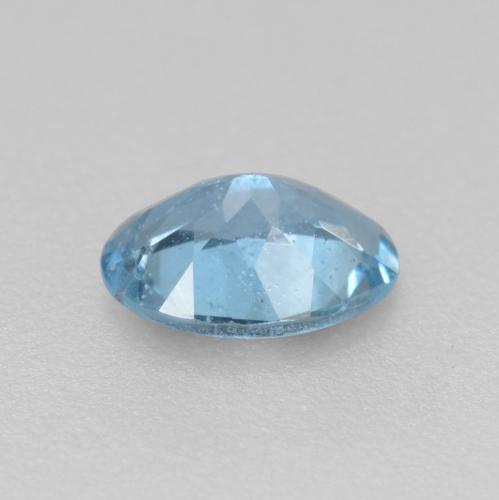 Acquamarina Blu Maya profondo naturale da 0.39 ct, Taglio ovale, VS-SI