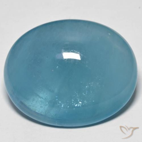 42.60ct Naturale Blu acqua Acquamarina, Ovale, Trasparente