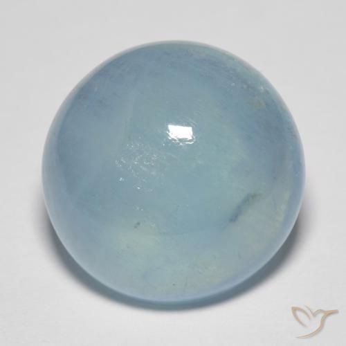 17.01ct Naturale Alzavola Chiaro Acquamarina, Rotondo, Trasparente