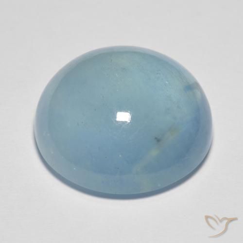Acquamarina Alzavola Chiaro naturale da 17.01 ct, Rotondo, Trasparente