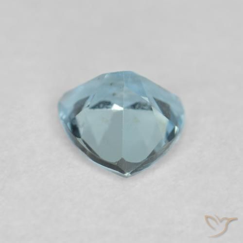 Acquamarina Azzurro naturale da 0.20 ct, Taglio trillion, VS