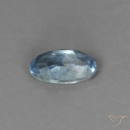 Acquamarina Celeste naturale da 0.24 ct, Ovale, VS