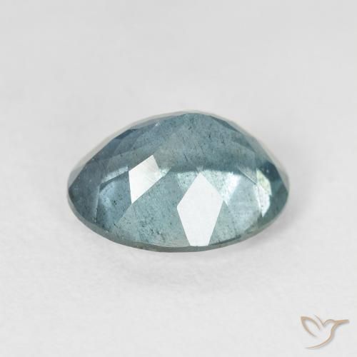 Acquamarina Light Bluish Turquoise naturale da 2.51 ct, Ovale, VS-SI