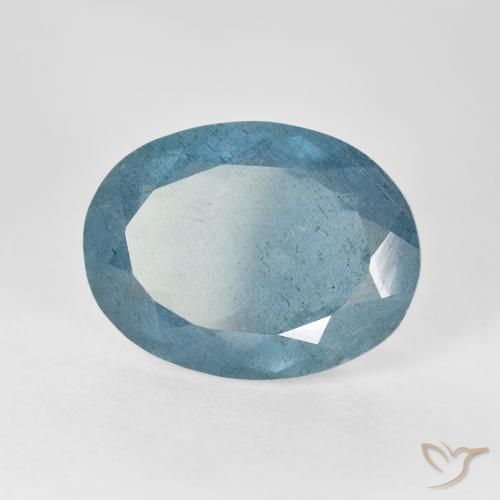 Acquamarina Azzurro naturale da 9.08 ct, Ovale, VS-SI