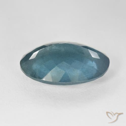 Acquamarina Blu verdastro naturale da 12.80 ct, Ovale, VS-SI