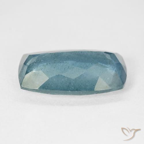 Acquamarina Light Bluish Turquoise naturale da 8.71 ct, Cuscino, VS-SI