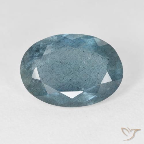 5.19ct turchese acquamarina, ovale, VS-SI