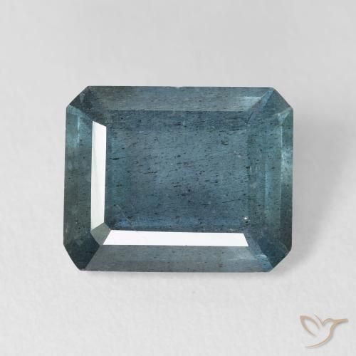 5.38ct blu acquamarina, taglio smeraldo, VS-SI