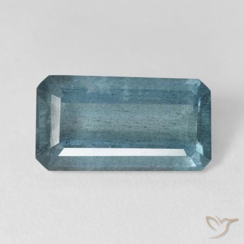 Acquamarina Blu acqua naturale da 6.79 ct, Ottagonale / Taglio smeraldo, VS-SI