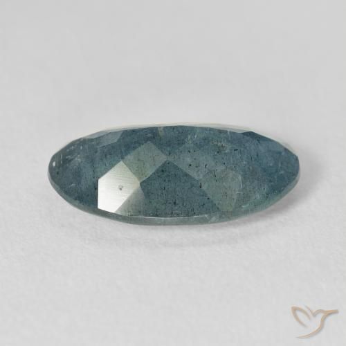 Acquamarina naturale blu da 5,60 ct, taglio ovale, VS-SI