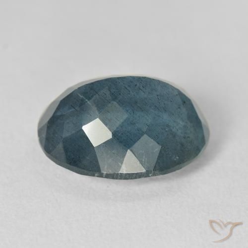 Acquamarina naturale blu da 8,01 ct, taglio ovale, VS-SI