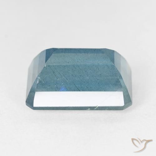 Acquamarina Intense Silver Aqua-Blue naturale da 9.93 ct, Ottagonale / Taglio smeraldo, VS-SI