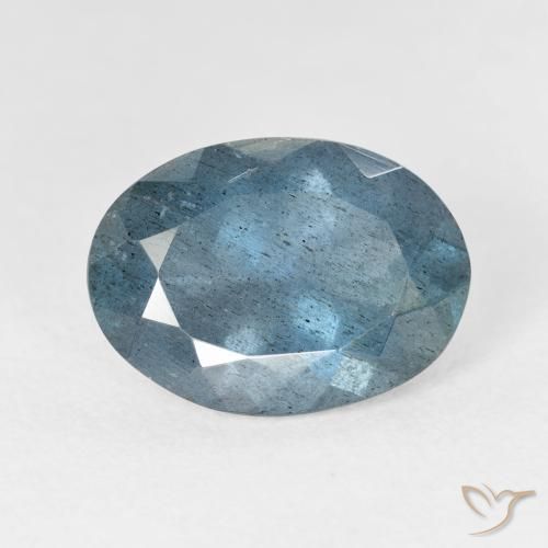 Acquamarina naturale blu da 5,08 ct, taglio ovale, VS-SI