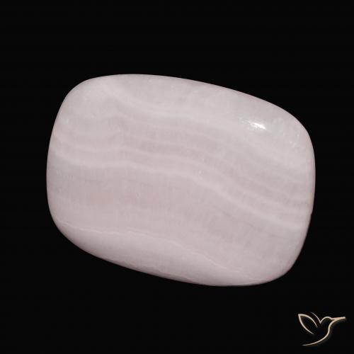 Aragonite Rosa chiaro naturale da 31.89 ct, Cuscino, Opaco