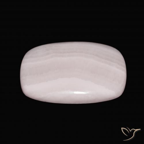 Aragonite Rosa chiaro naturale da 31.89 ct, Cuscino, Opaco