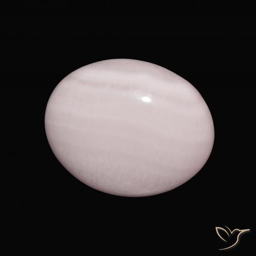 Aragonite Rosa rosa naturale da 9.82 ct, Ovale, Opaco