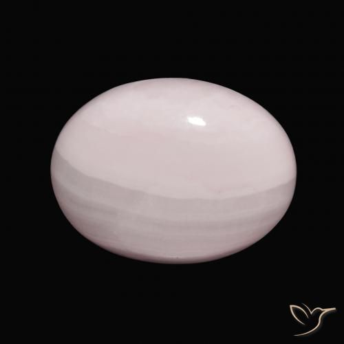 11.39ct Naturale Rosa chiaro Aragonite, Ovale, Opaco