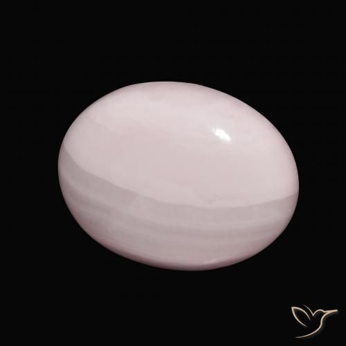 Aragonite Rosa chiaro naturale da 11.39 ct, Ovale, Opaco