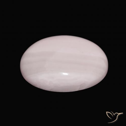 Aragonite Rosa chiaro naturale da 11.39 ct, Ovale, Opaco
