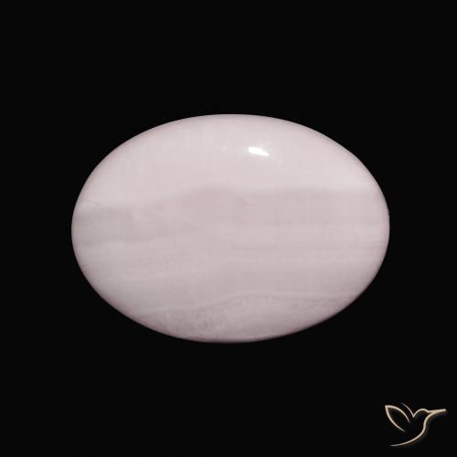 9.93ct Naturale Rosa rosa Aragonite, Ovale, Opaco