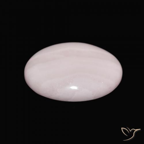 Aragonite Rosa rosa naturale da 9.93 ct, Ovale, Opaco