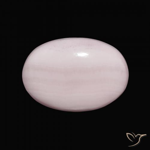 11.97ct Naturale Rosa chiaro Aragonite, Ovale, Opaco