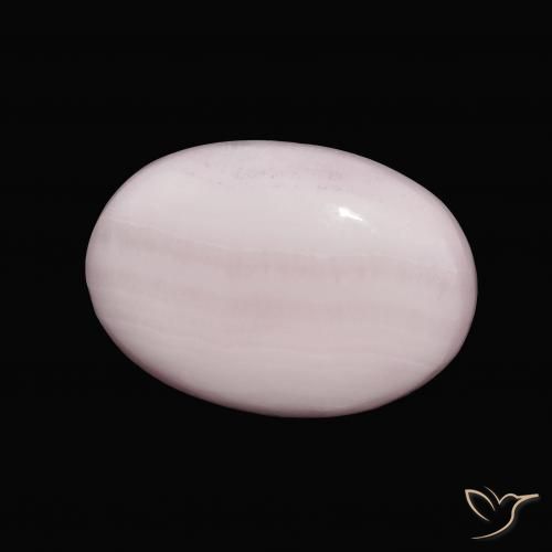 Aragonite Rosa chiaro naturale da 11.97 ct, Ovale, Opaco