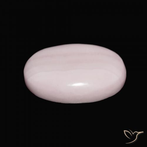 Aragonite Rosa chiaro naturale da 11.97 ct, Ovale, Opaco