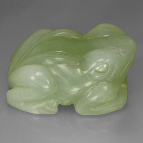 Avventurina naturale verde da 387,33 ct, trasparente, trasparente/traslucido
