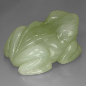 Avventurina naturale verde da 387,33 ct, trasparente, trasparente/traslucido