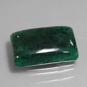 Avventurina Verde naturale da 11.84 ct, Taglio a baguette, Opaco