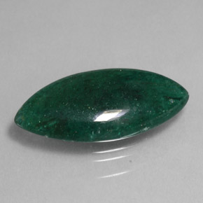 Avventurina naturale verde da 11,17 ct, marchesa, opaco