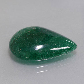 Avventurina Verde naturale da 9.81 ct, Forma a pera, Traslucido