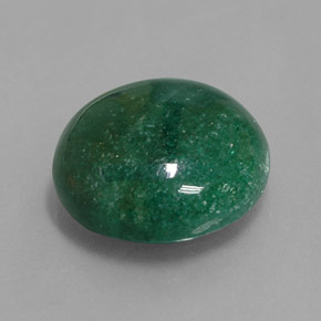 Avventurina Verde naturale da 11.46 ct, Taglio rotondo, Traslucido
