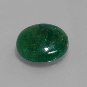 Avventurina Verde naturale da 9.10 ct, Taglio rotondo, Traslucido