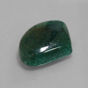 Avventurina Verde naturale da 17.31 ct, Forma fantasia, Traslucido