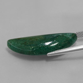 Avventurina naturale verde da 12,23 ct, forma fantasia, traslucido