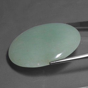 Avventurina Verde brillante naturale da 82.68 ct, Taglio rotondo, Traslucido