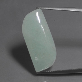 Avventurina naturale verde da 13,75 ct, forma fantasia, traslucido
