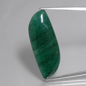 Avventurina naturale verde da 18,67 ct, forma fantasia, traslucido