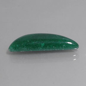 Avventurina naturale verde da 6,85 ct, forma fantasia, traslucido