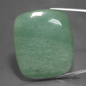 Avventurina Verde naturale da 125.05 ct, Taglio a cuscino, Opaco